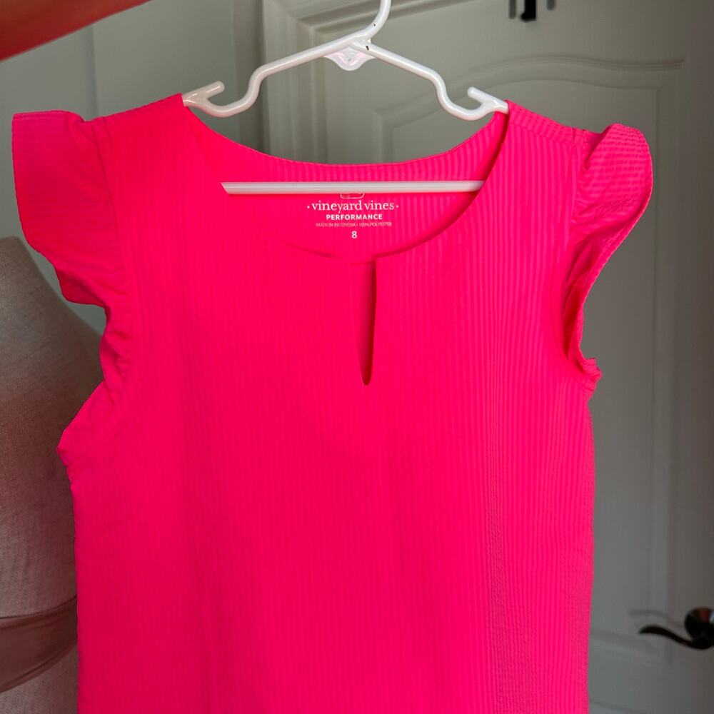 Vineyard Vines Performance Girls Size 8 - Picture 2 of 6